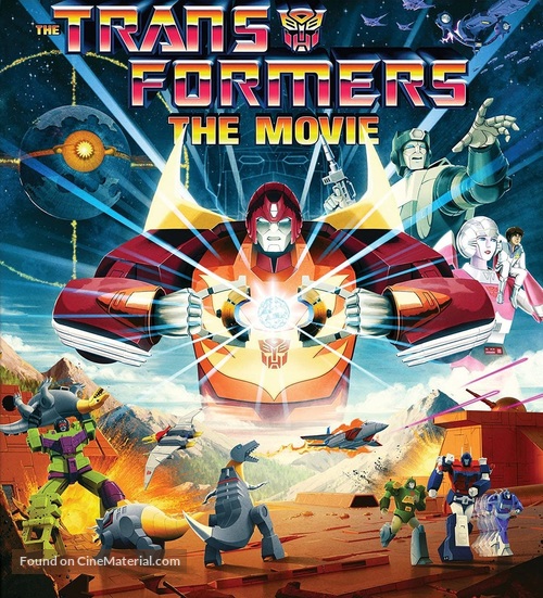 The Transformers: The Movie - British Movie Cover