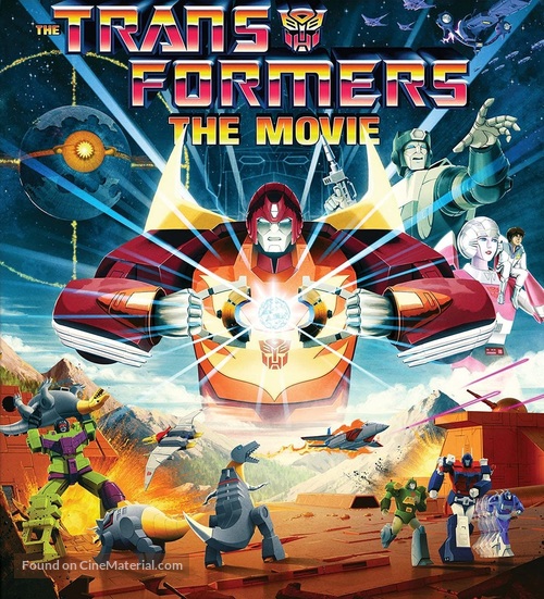 The Transformers: The Movie - British Movie Cover
