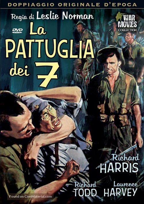 The Long and the Short and the Tall - Italian DVD movie cover