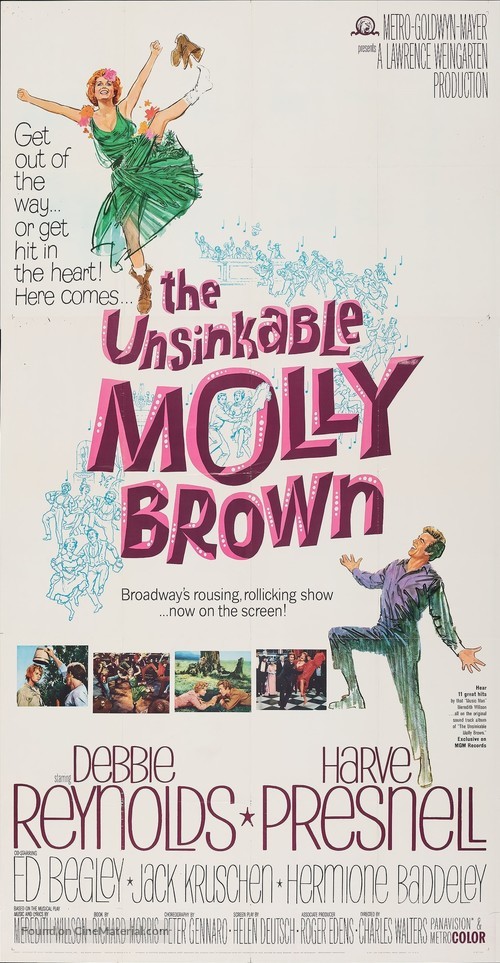 The Unsinkable Molly Brown - Movie Poster