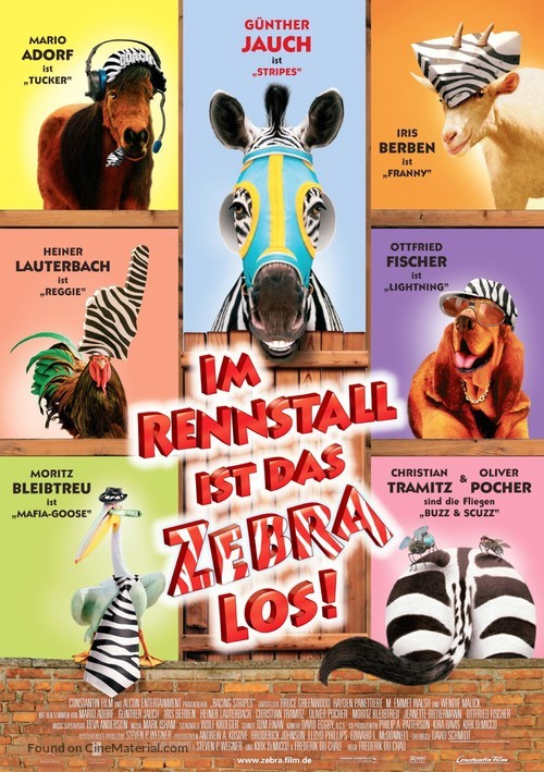 Racing Stripes - German Movie Poster