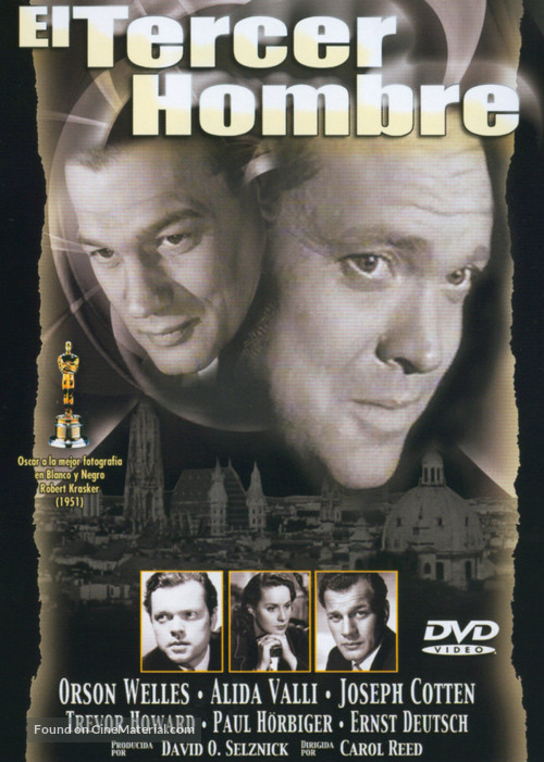The Third Man - Spanish DVD movie cover