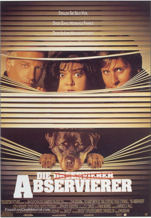 Another Stakeout - German Movie Poster