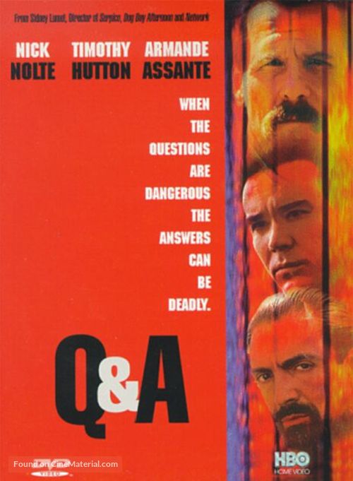 Q &amp; A - DVD movie cover