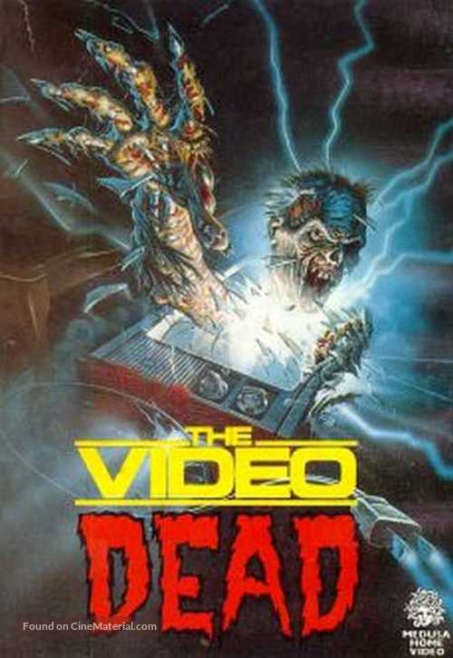 The Video Dead - Italian VHS movie cover