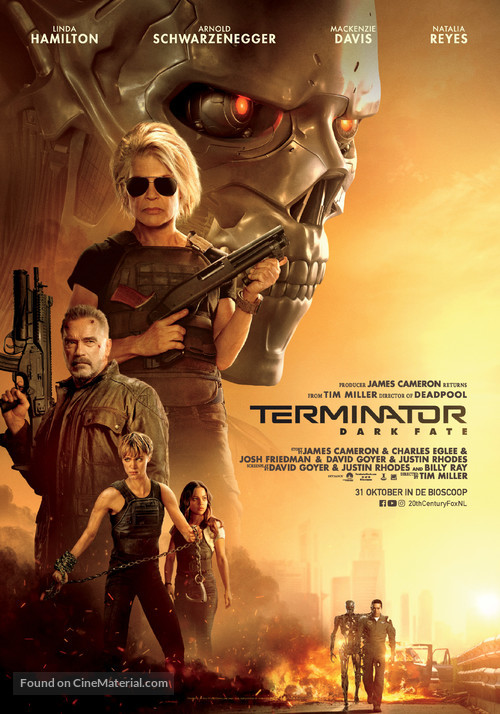 Terminator: Dark Fate - Dutch Movie Poster