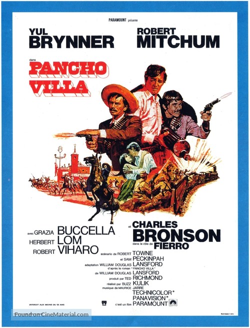 Villa Rides - French Movie Poster