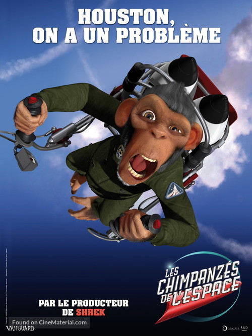 Space Chimps - French Movie Poster