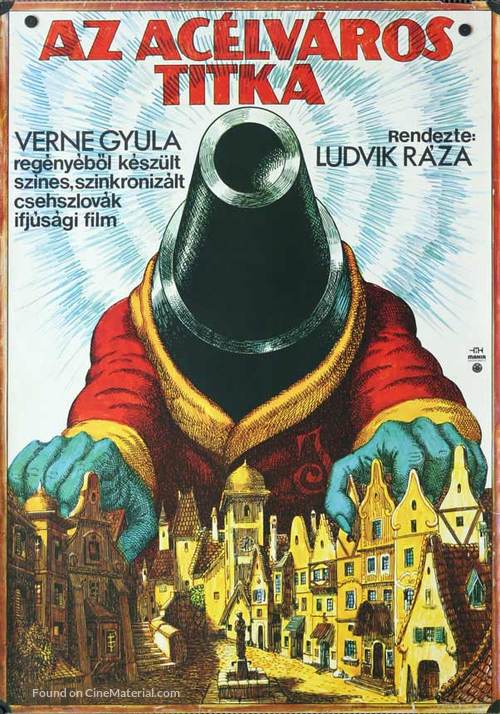 Tajemstv&iacute; ocelov&eacute;ho mesta - Hungarian Movie Poster