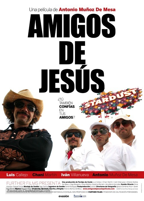 Amigos de Jes&uacute;s - Spanish Movie Poster