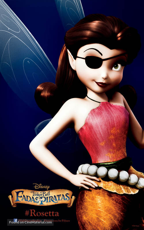 The Pirate Fairy - Brazilian Movie Poster