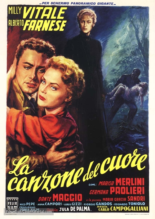 Canzone del cuore, La - Italian Movie Poster