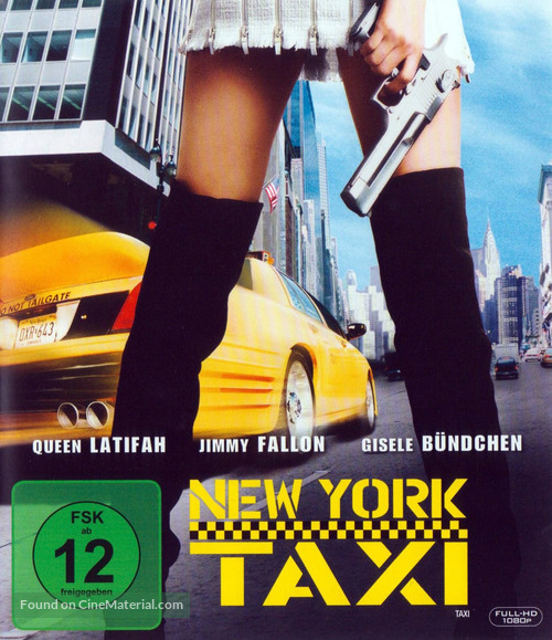 Taxi - German Blu-Ray movie cover