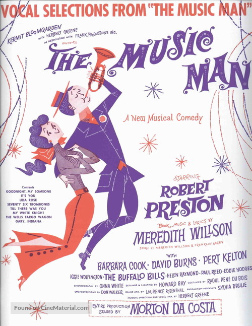 The Music Man - Movie Poster