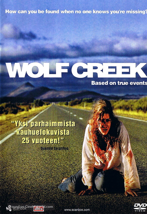 Wolf Creek - Finnish Movie Cover