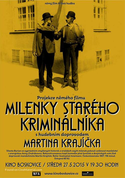 Milenky star&eacute;ho krimin&aacute;ln&iacute;ka - Czech Re-release movie poster