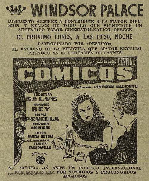 C&oacute;micos - Spanish poster