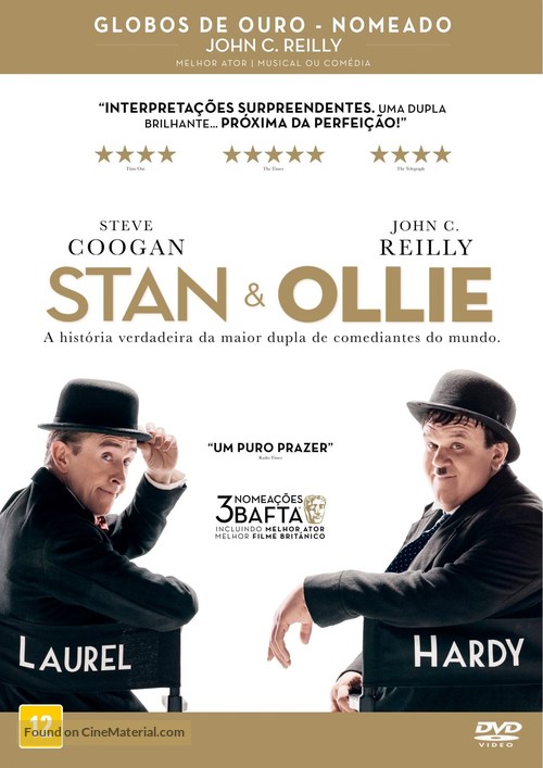 Stan &amp; Ollie - Brazilian DVD movie cover