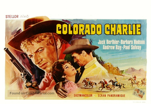 Colorado Charlie - Belgian Movie Poster