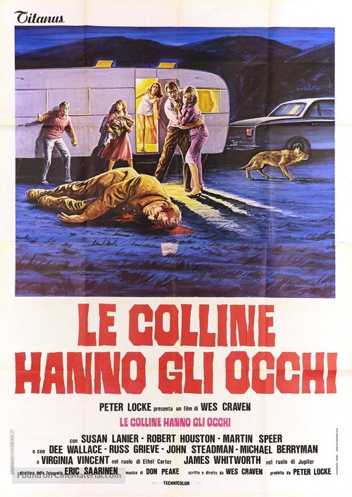 The Hills Have Eyes - Italian Movie Poster