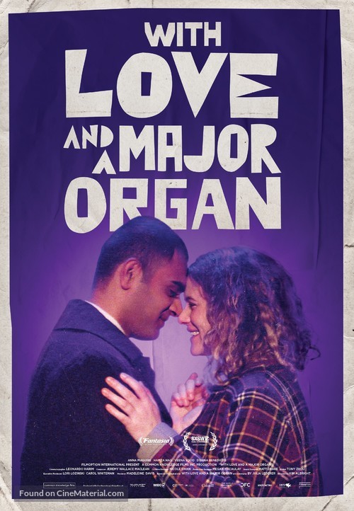 With Love and a Major Organ - Canadian Movie Poster