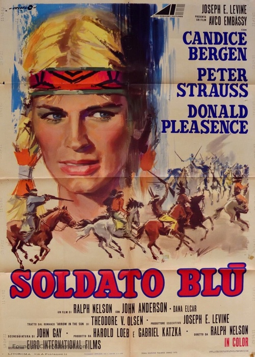 Soldier Blue - Italian Movie Poster