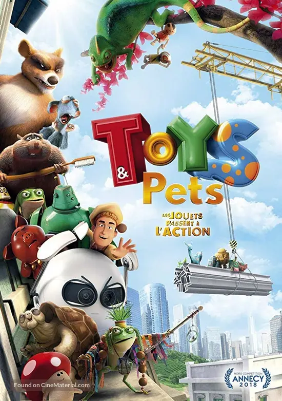 Tea Pets 2017 French Dvd Movie Cover