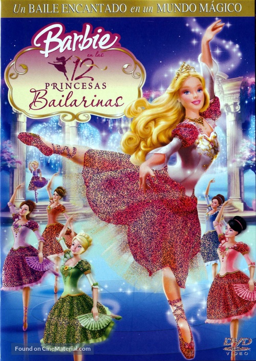 Barbie in the 12 Dancing Princesses - Spanish Movie Cover