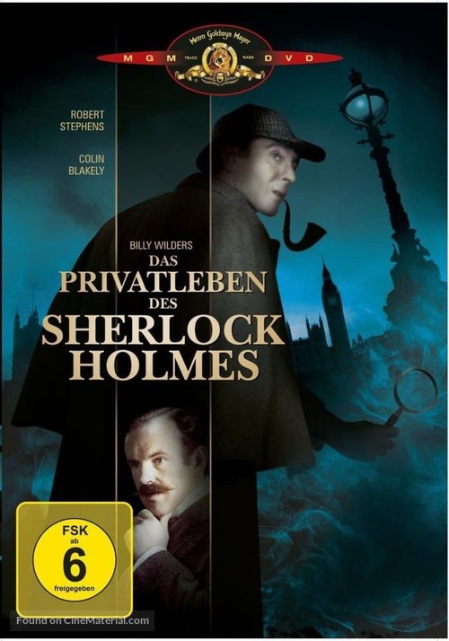 The Private Life of Sherlock Holmes - German Movie Cover