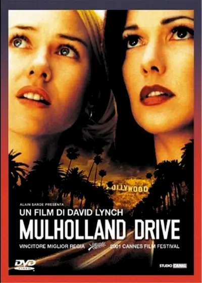 Mulholland Dr. - Italian DVD movie cover