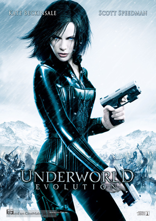 Underworld: Evolution - Norwegian Movie Poster