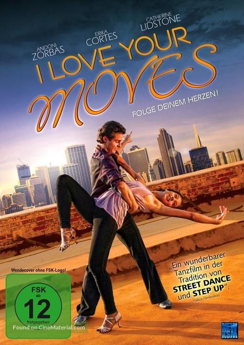 I Love Your Moves - German DVD movie cover