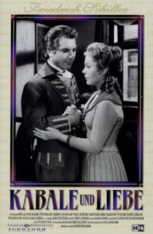 Kabale und Liebe - German Movie Poster