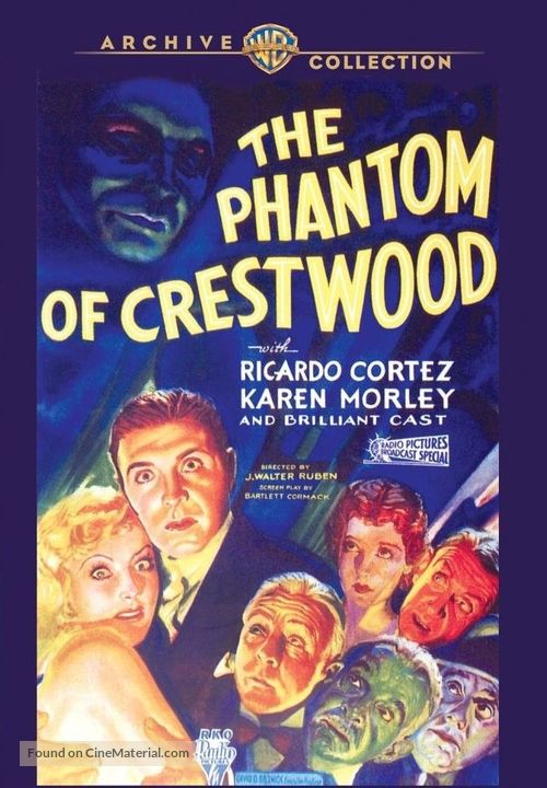 The Phantom of Crestwood - DVD movie cover