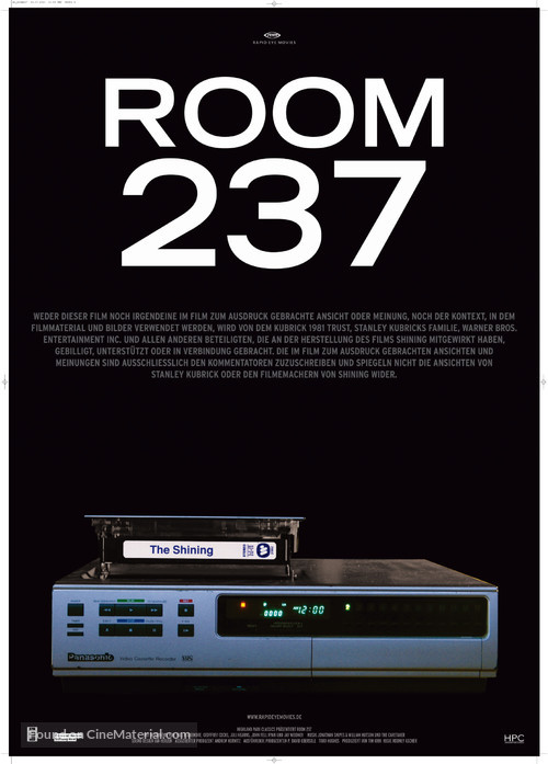 Room 237 - German Movie Poster