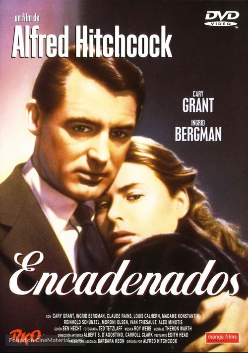 Notorious - Spanish DVD movie cover