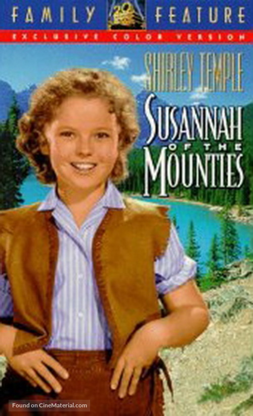 Susannah of the Mounties - VHS movie cover