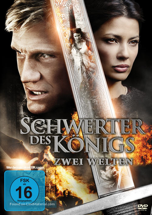 In the Name of the King: Two Worlds - German DVD movie cover