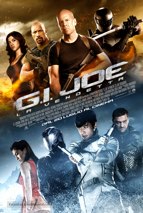 G.I. Joe: Retaliation - Italian Movie Poster