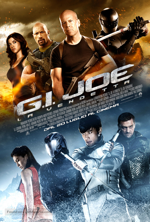 G.I. Joe: Retaliation - Italian Movie Poster