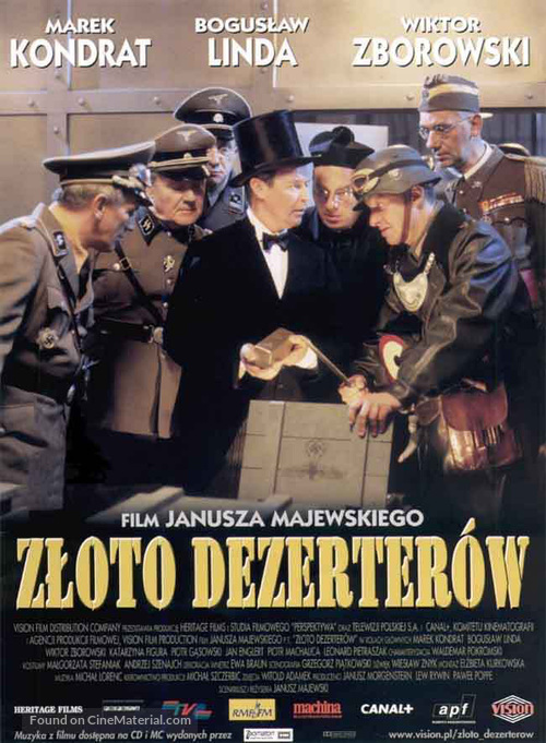 Zloto dezerter&oacute;w - Polish Movie Poster