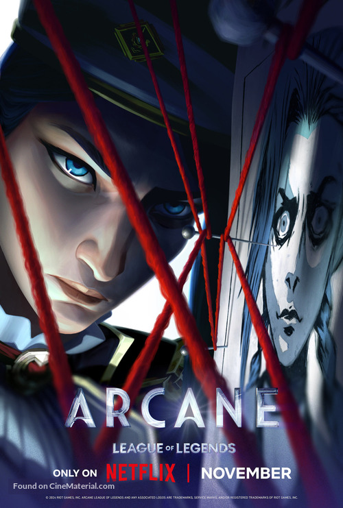 &quot;Arcane: League of Legends&quot; - Movie Poster