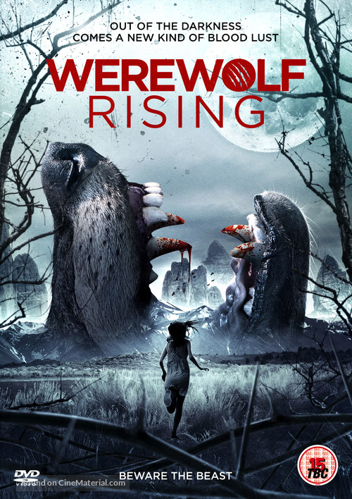 Werewolf Rising - British DVD movie cover