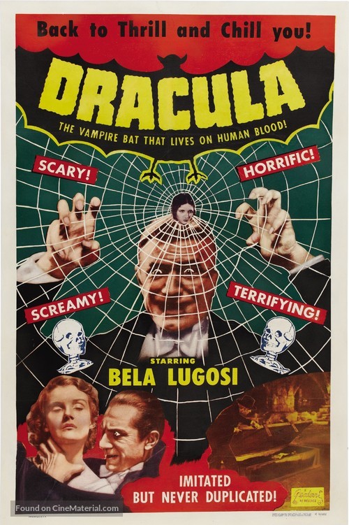 Dracula - Re-release movie poster