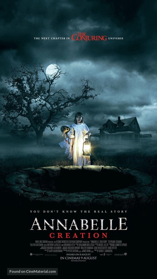 Annabelle: Creation - Singaporean Movie Poster