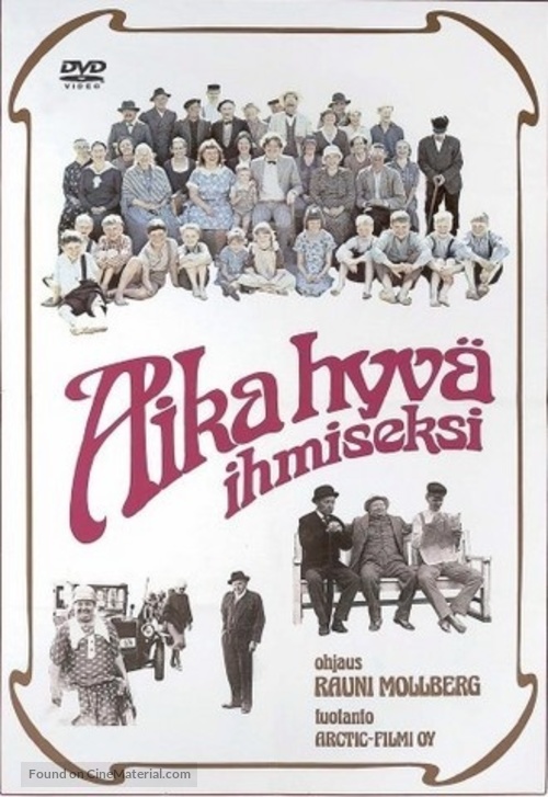 Aika hyv&auml; ihmiseksi - Finnish Movie Poster