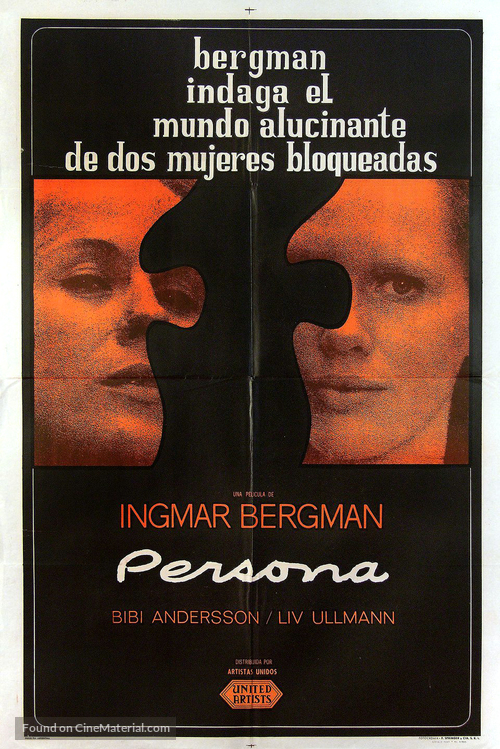 Persona - Argentinian Movie Poster