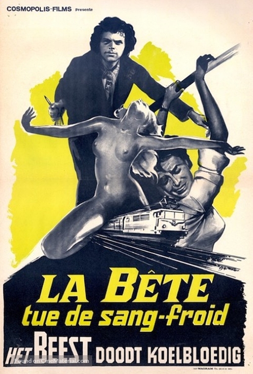 L&#039;ultimo treno della notte - Belgian Movie Poster