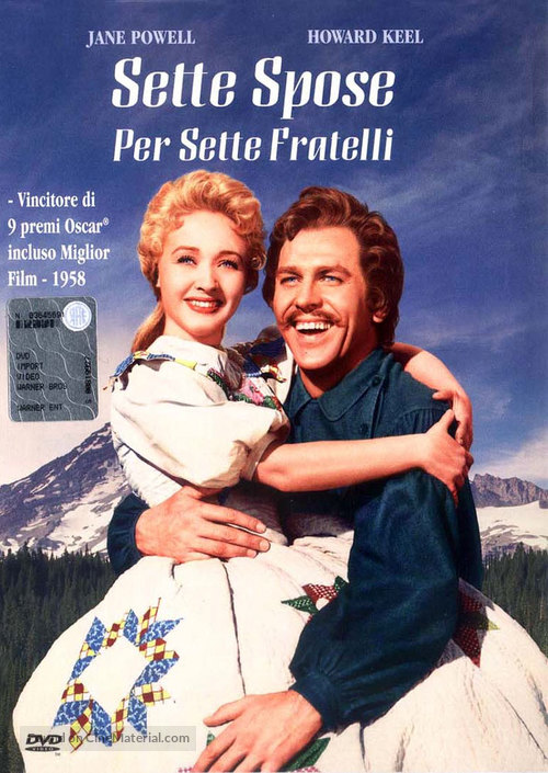 Seven Brides for Seven Brothers - Italian Movie Cover