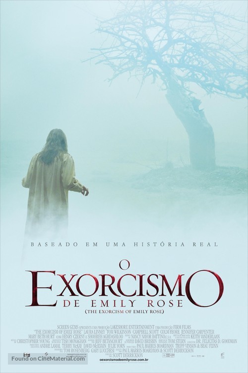 The Exorcism Of Emily Rose - Brazilian Movie Poster